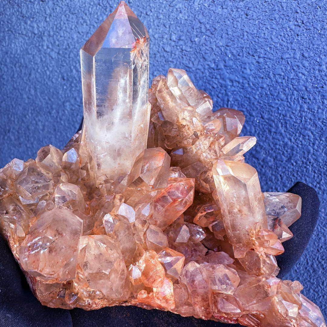 希少❗️高級品 ❗キラキラ☆超綺麗♡超強いパワー ヒマラヤ水晶クラスターA1486