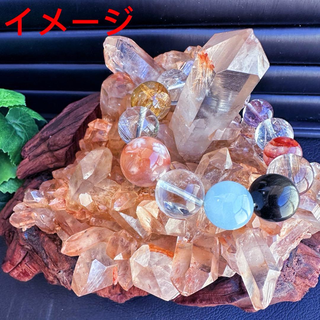 希少❗️高級品 ❗キラキラ☆超綺麗♡超強いパワー ヒマラヤ水晶クラスターA1486