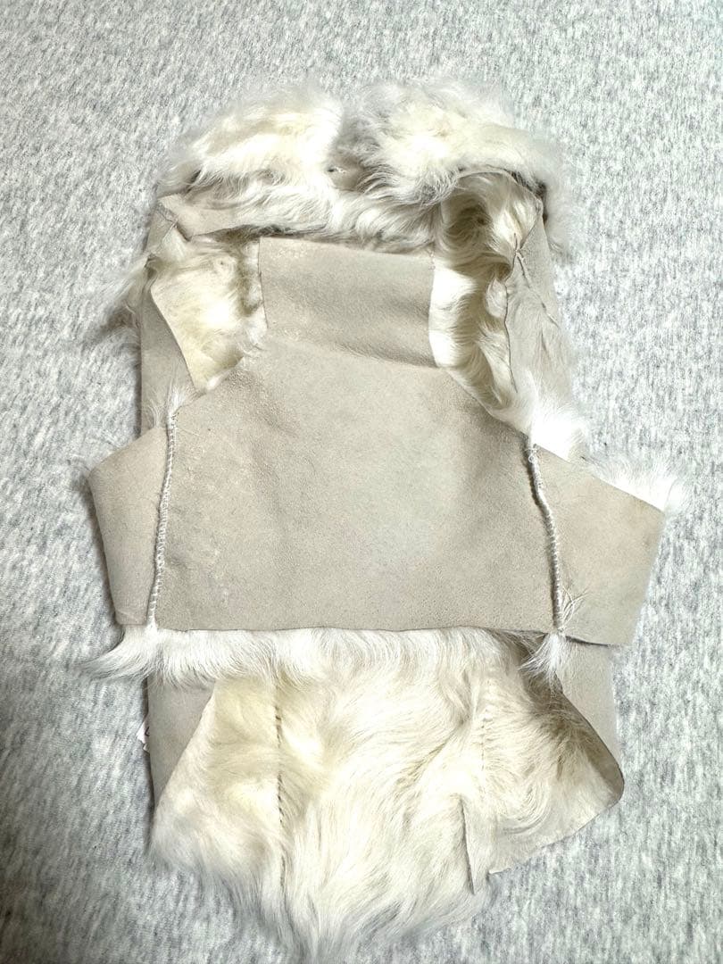 アズノウアズデワン リアルムートンコート 未使用 ②