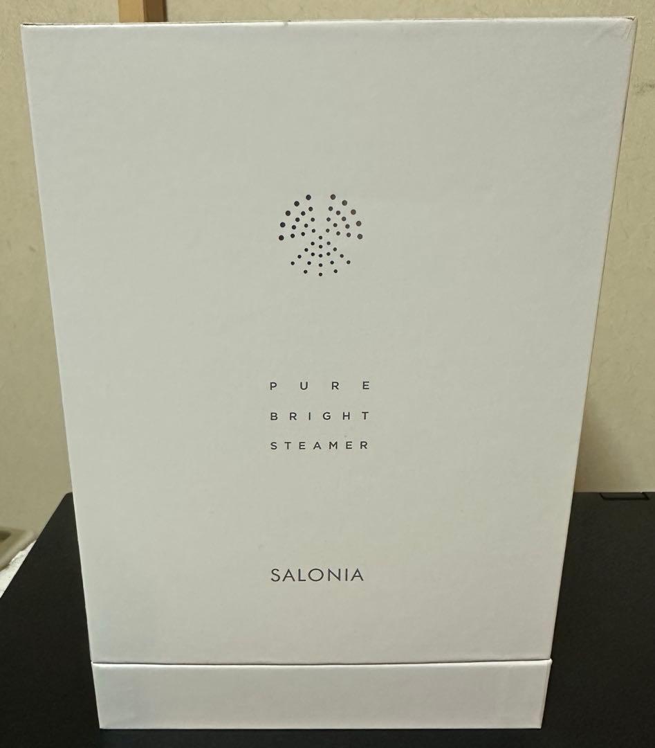 未開封 SALONIA PURE BRIGHT スチーマー SAL22207SL