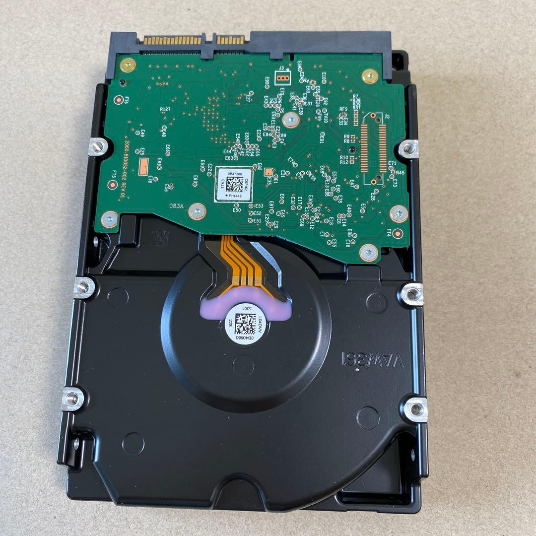 ジャンクWestern DigitalウエスタンデジタルWD HDD 8TB