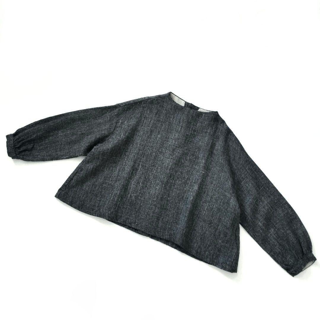 nestrobe✨シェットランドウールリネン プルオーバー シャツ