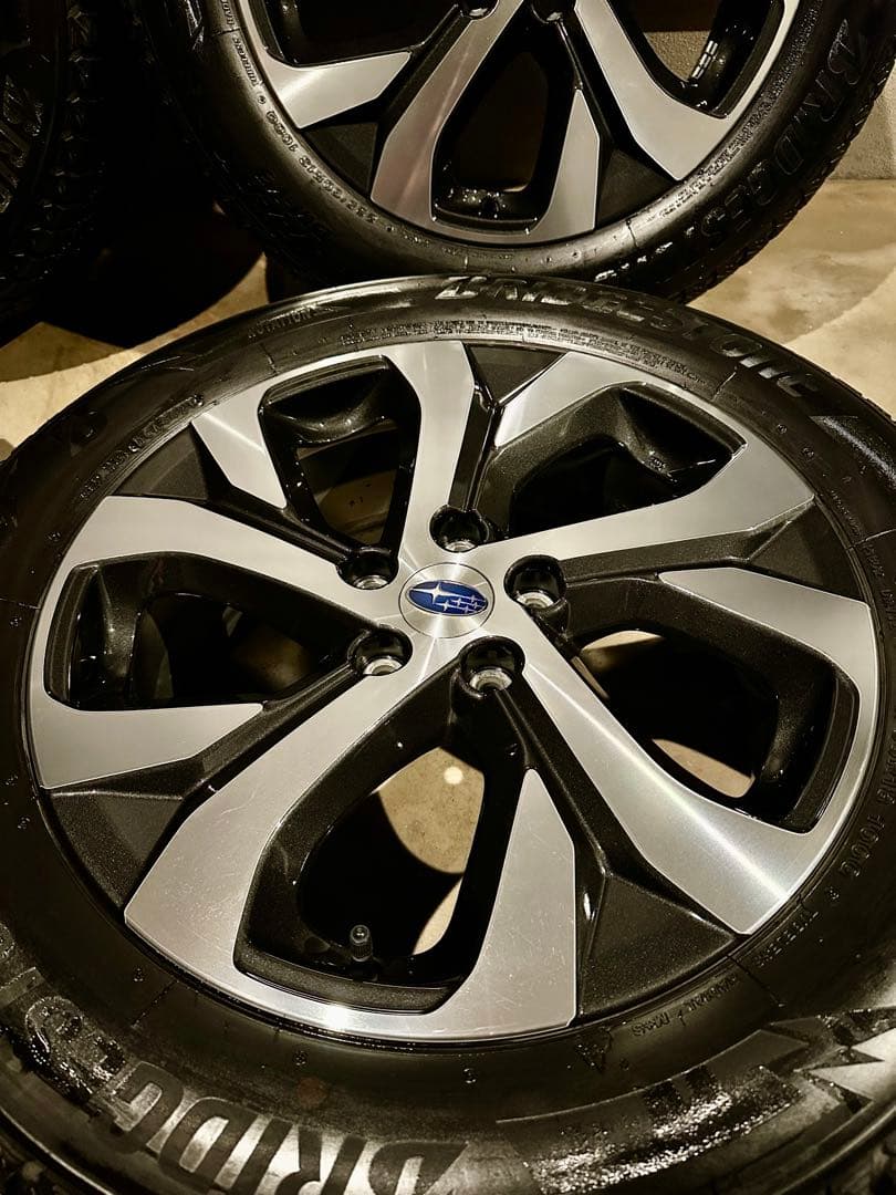 アウトバックBT5純正ホイール+スタッドレス4本セット【12/31まで】