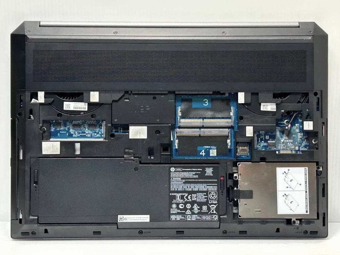 第9世代Core i7 HP Zbook 17 G6 BD-RE HDD1TB