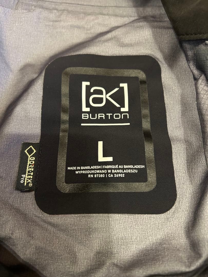 BURTON スノーボードウエア　AK 上下セット　ジャケットM パンツL