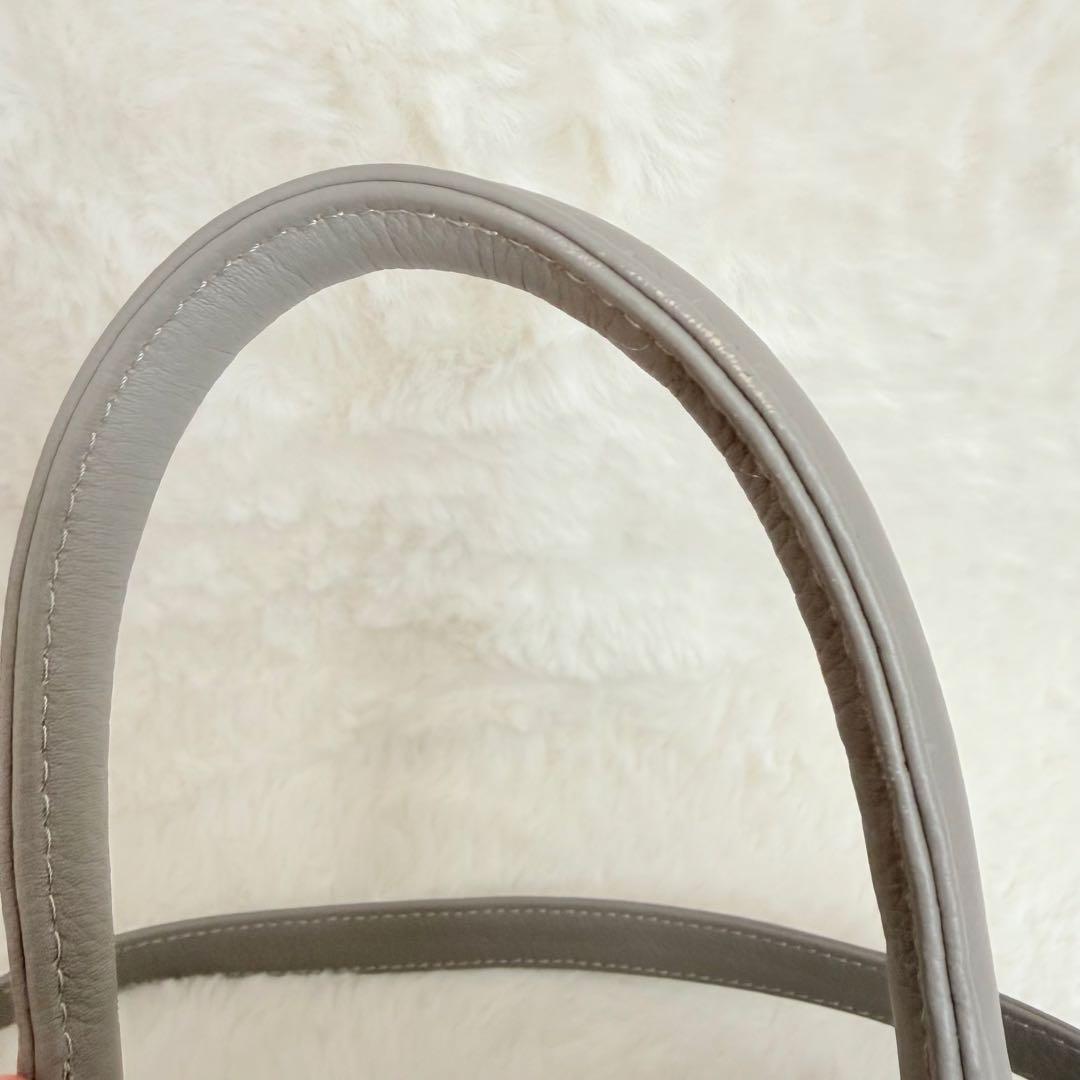 美品✨ビアズリー　ラウンドミニボストンバッグ　トープ　完売品　2wayバッグ