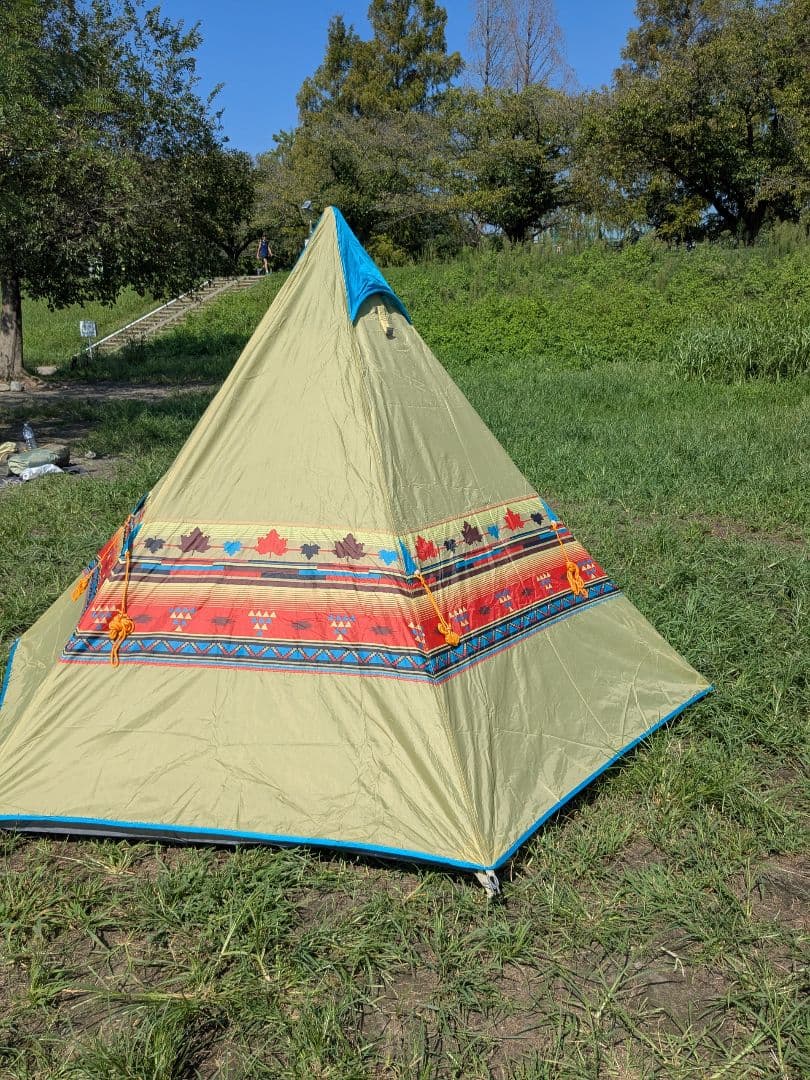 ロゴス　ティピー300　ナバホ　グランドシート、フロアマット付　tepee300
