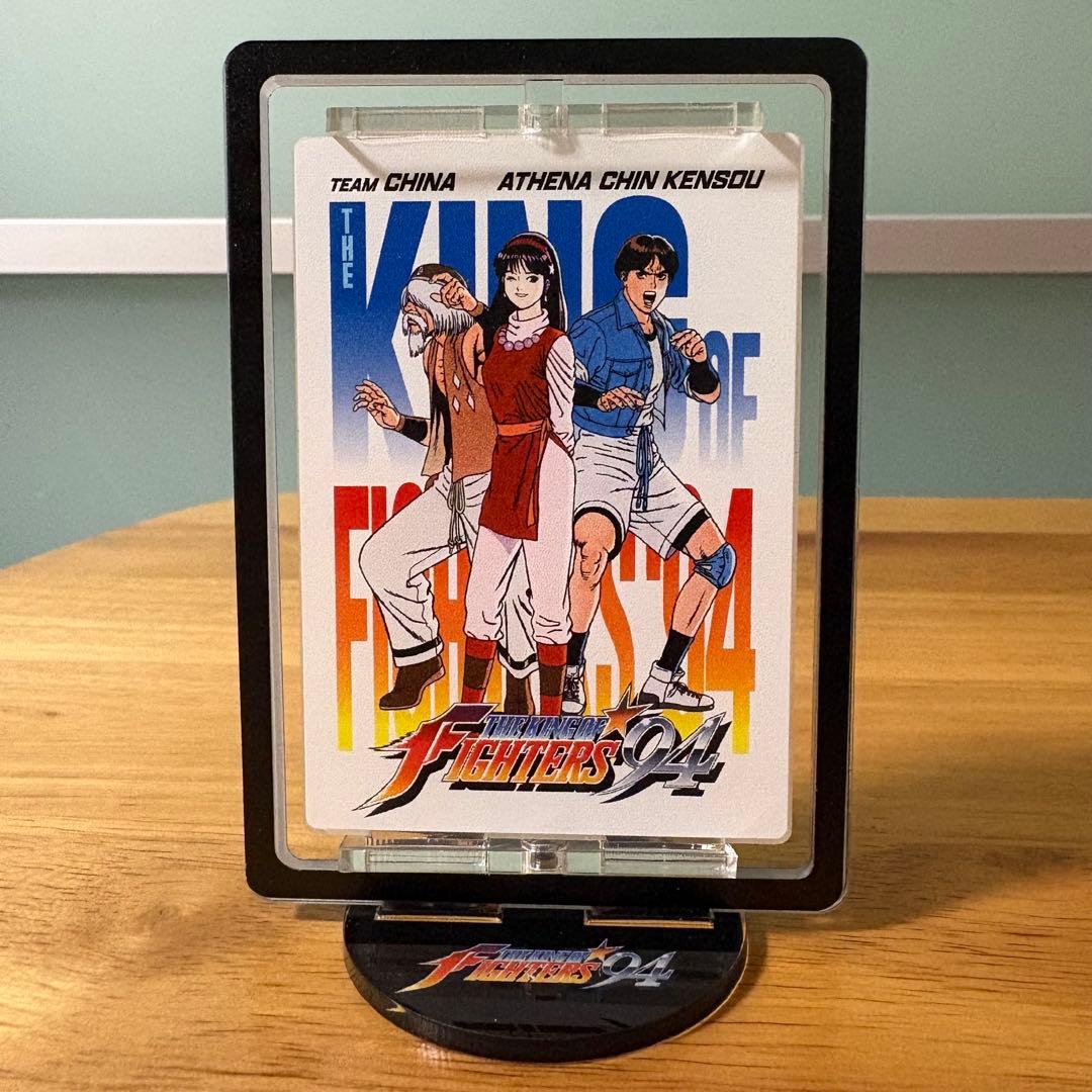 KOF 94 ウェブポン スピニングアクリルスタンド 6個+台座なし2個　セット