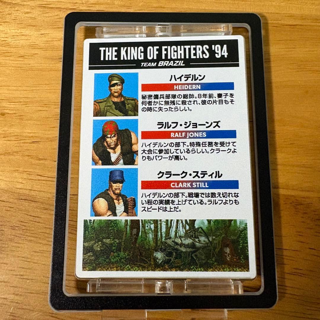 KOF 94 ウェブポン スピニングアクリルスタンド 6個+台座なし2個　セット