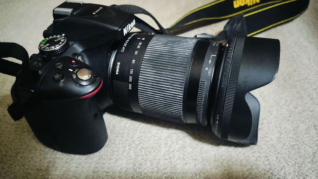 【Nikon一眼レフ D5300】【 SIGMA 18-300mmレンズ】セット