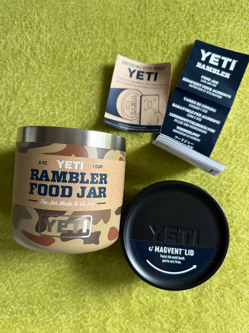 YETI RAMBLER フードジャー　カモ柄　8oz