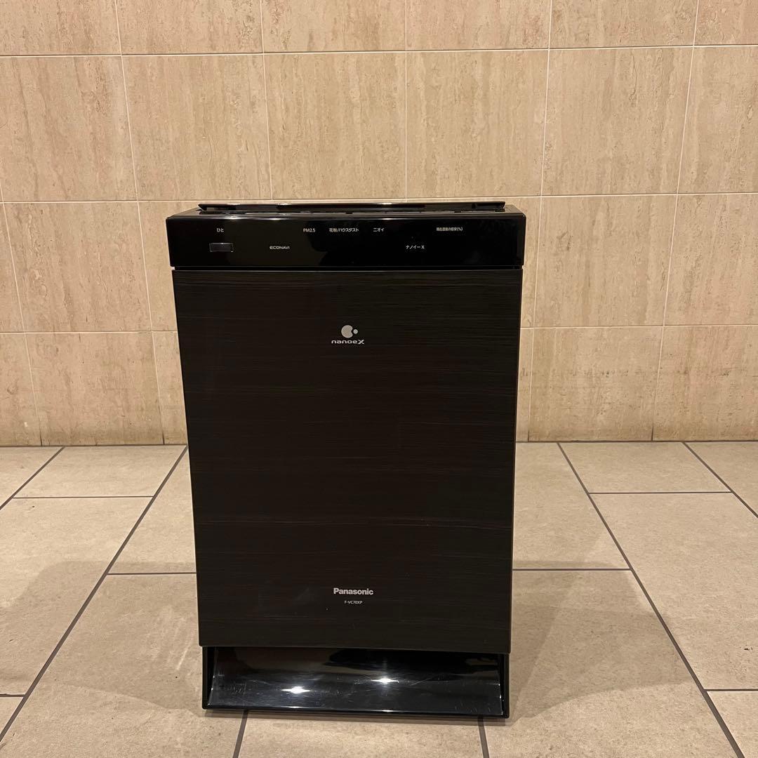 F-VC70XP ブラウン 木目調 Panasonic 加湿空気清浄機