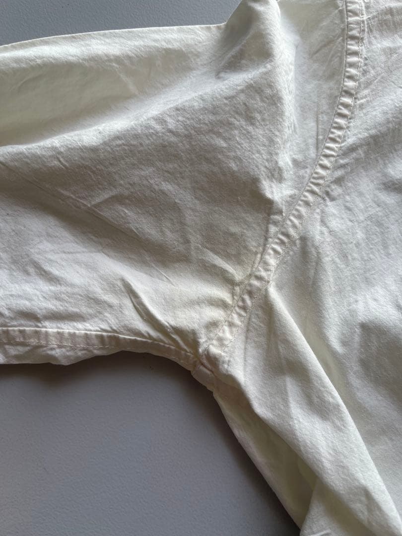 初期 Paul Harnden ポールハーデンフリル襟袖シーチングシャツ