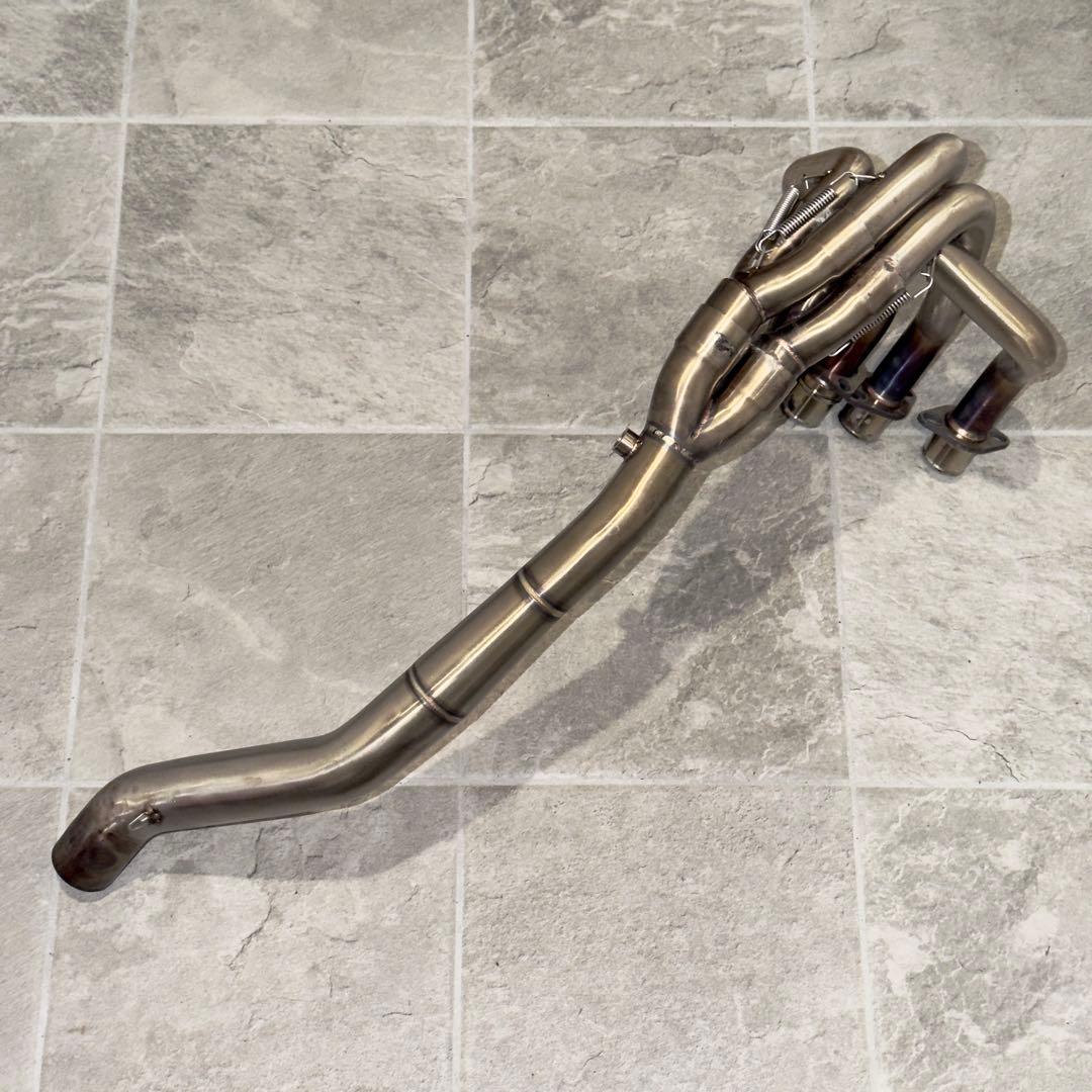 ZX-25R LCI製 チタン フルエキゾースト マフラー 希少