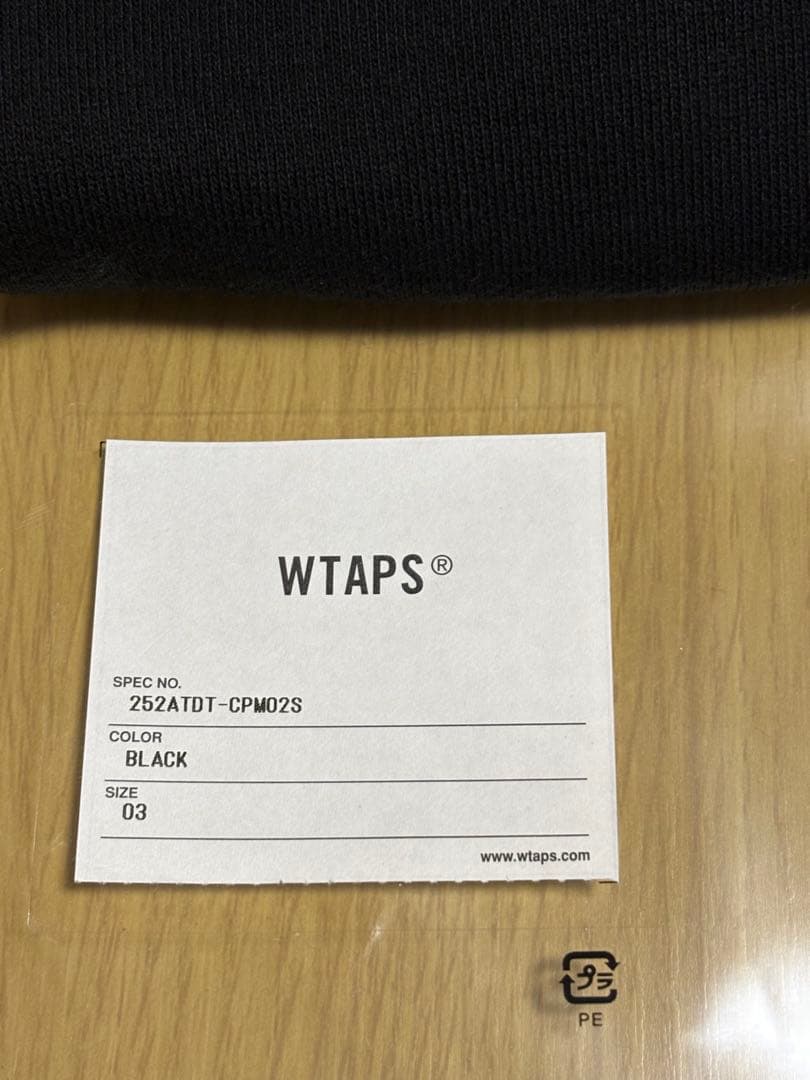 WTAPS IDENTITY SWEATER COTTON ブラック Ｌ