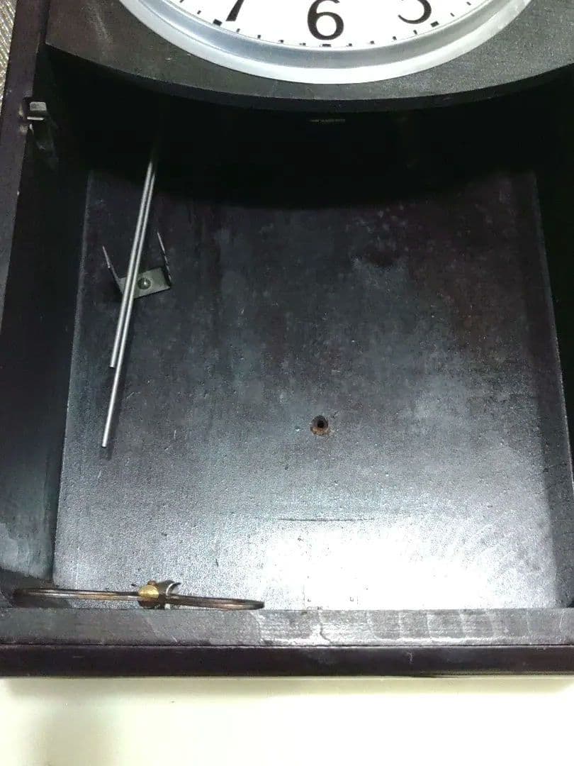 SEIKOSHA　ゼンマイ式振り子時計　昭和レトロモダン　可愛い掛時計　セイコー