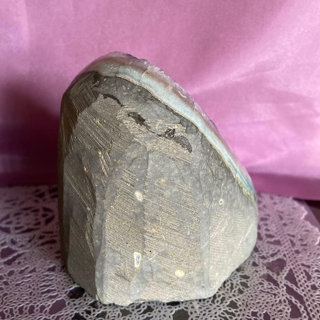 アメジストとピンクアメジスト最高級でずっしり感あり