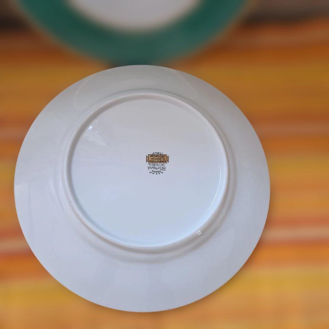 リチャードジノリ　インペログリーン　ディナー皿　４点セット