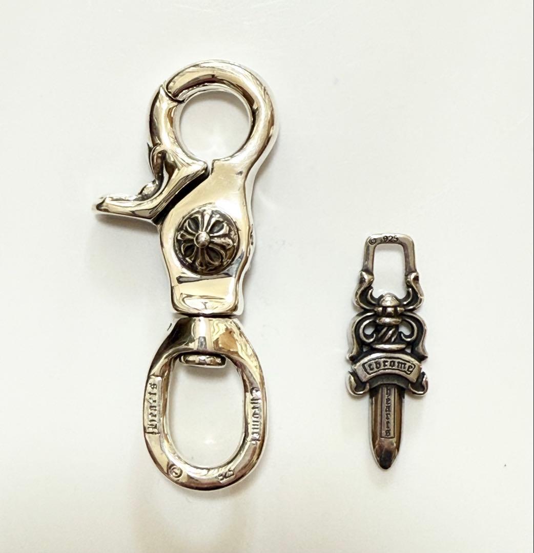 クロムハーツ キークリップ スイベル ダガー