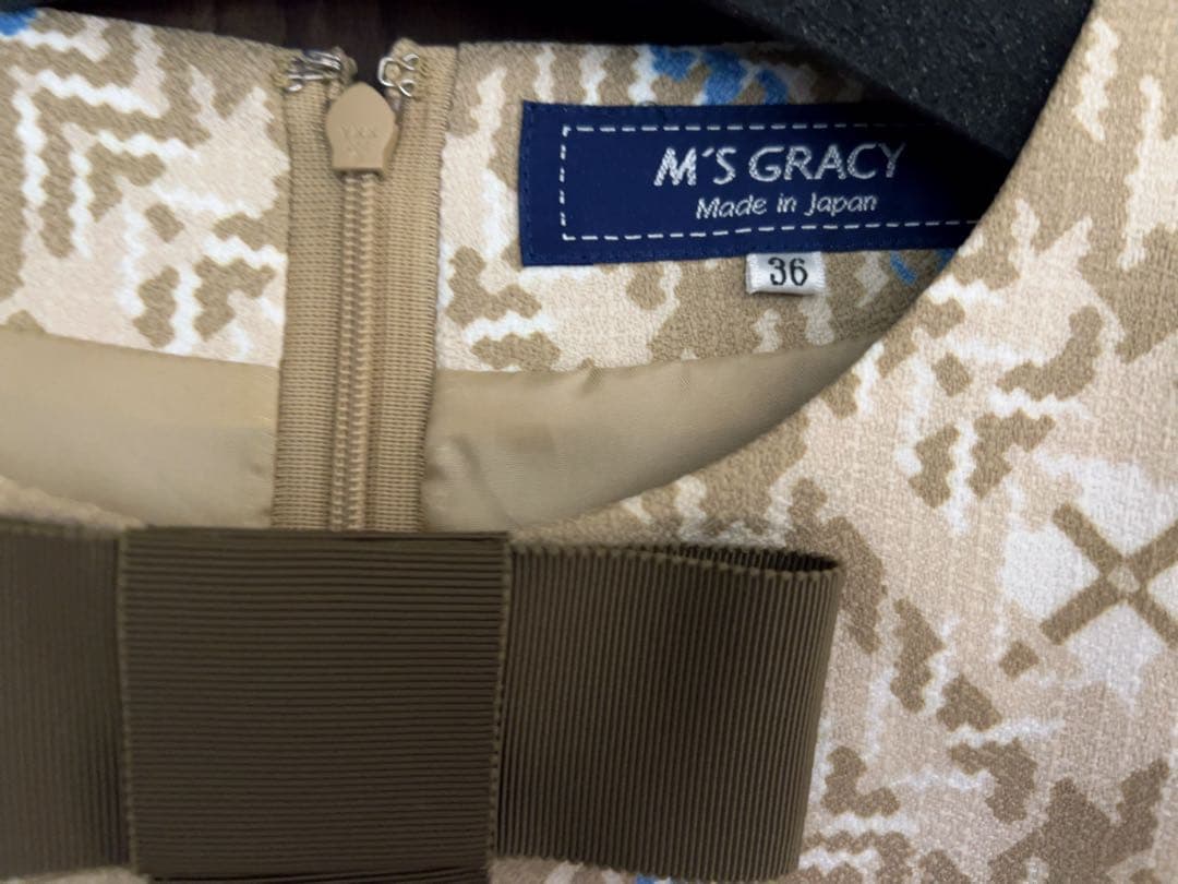 M'S GRACY ひざ丈ワンピース 36