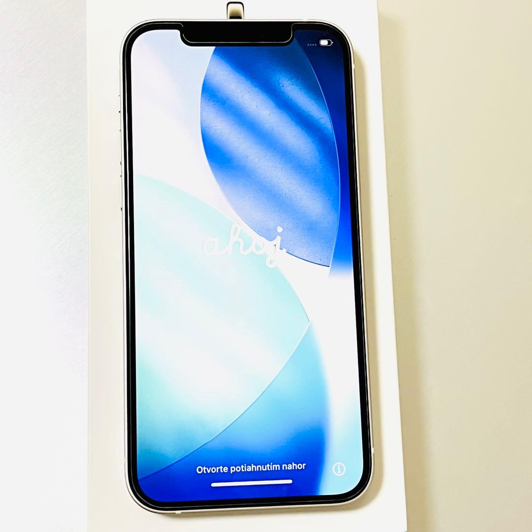 【美品】iPhone 12 本体 128GB SIMフリー （ホワイト）送料無料