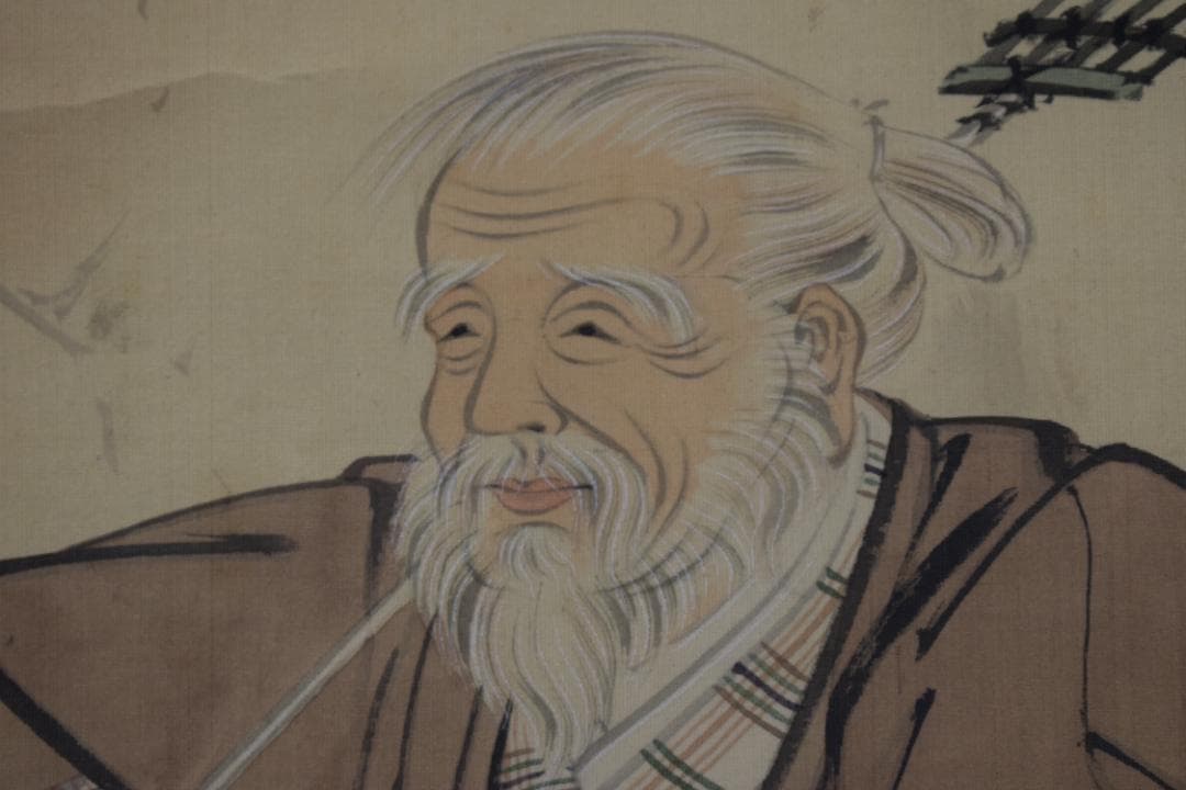 【真作】西山芳園/高砂之図/祝事掛/掛軸☆宝船☆Y-830　JM