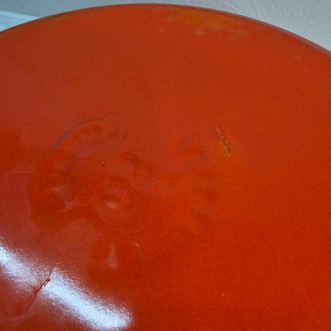 LE CREUSET ル・クルーゼ 両手鍋 20CM オレンジ