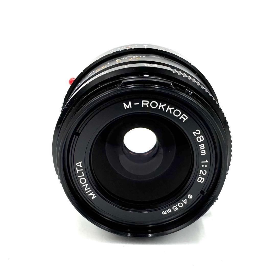 MINOLTA ミノルタM-ROKKOR 28mm f2.8 Mマウントレンズ