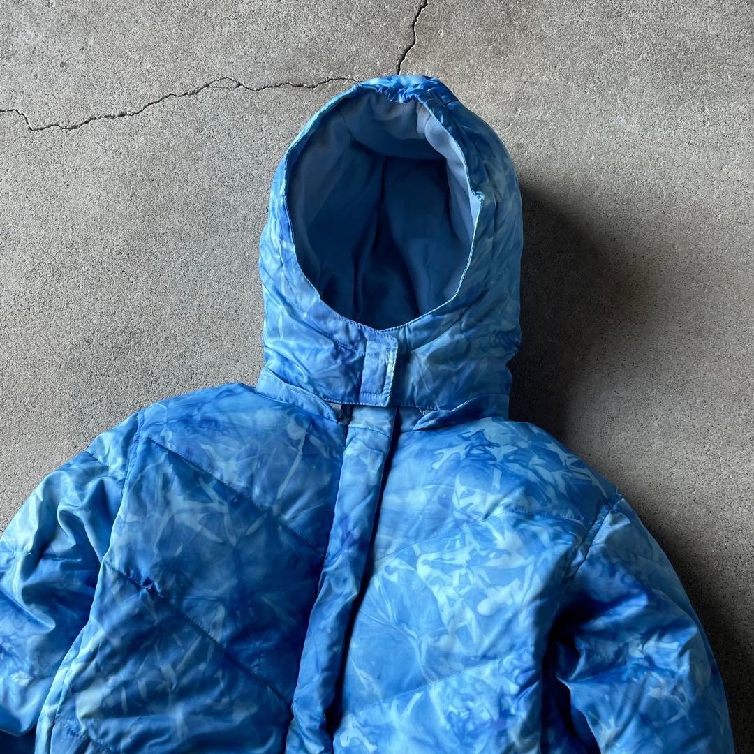 00s old gap down parka 水色 短丈 archive