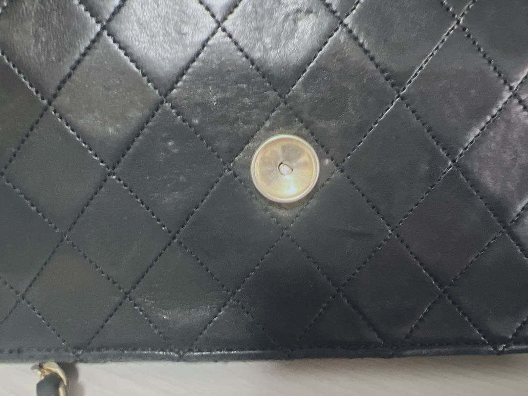 Chanel ブラック ショルダーバッグ