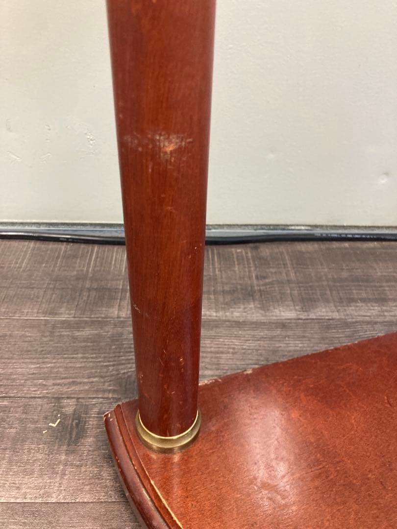 大理石　花台　コンソールテーブル　コーナー用