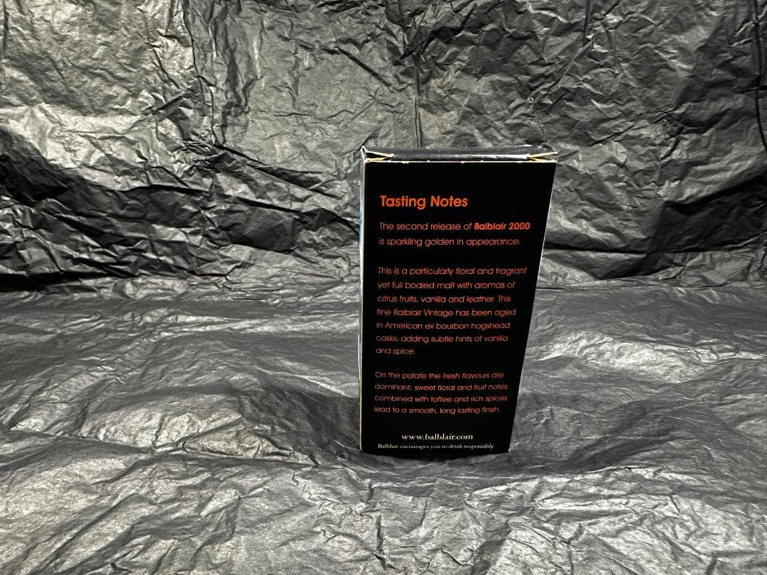 ミニボトル　スコッチ　バルブレア2000　箱付き