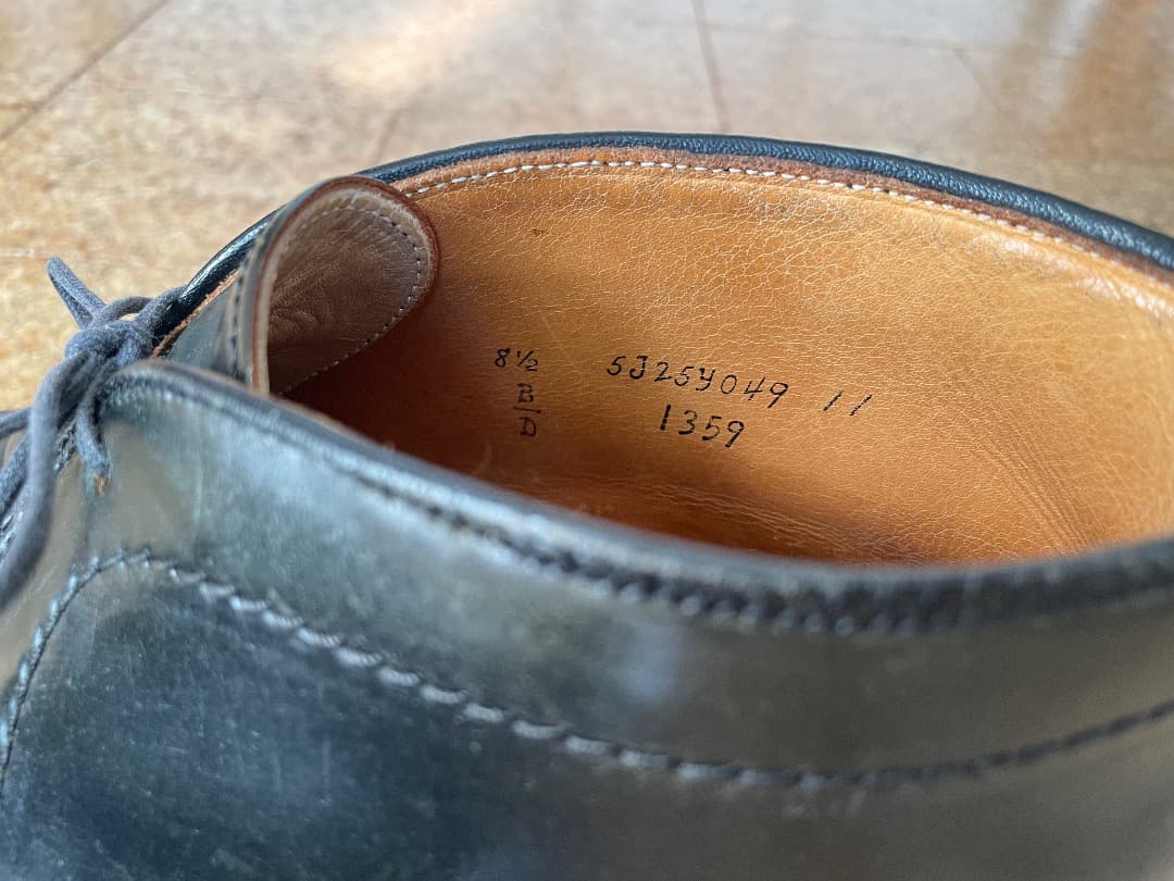 オールデン　コードバン　チャッカブーツ　1359　8 1/2 B/D
