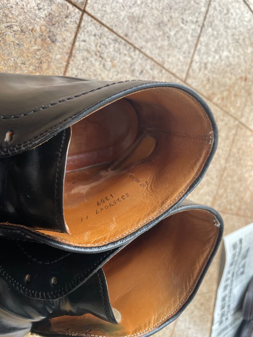 オールデン　コードバン　チャッカブーツ　1359　8 1/2 B/D