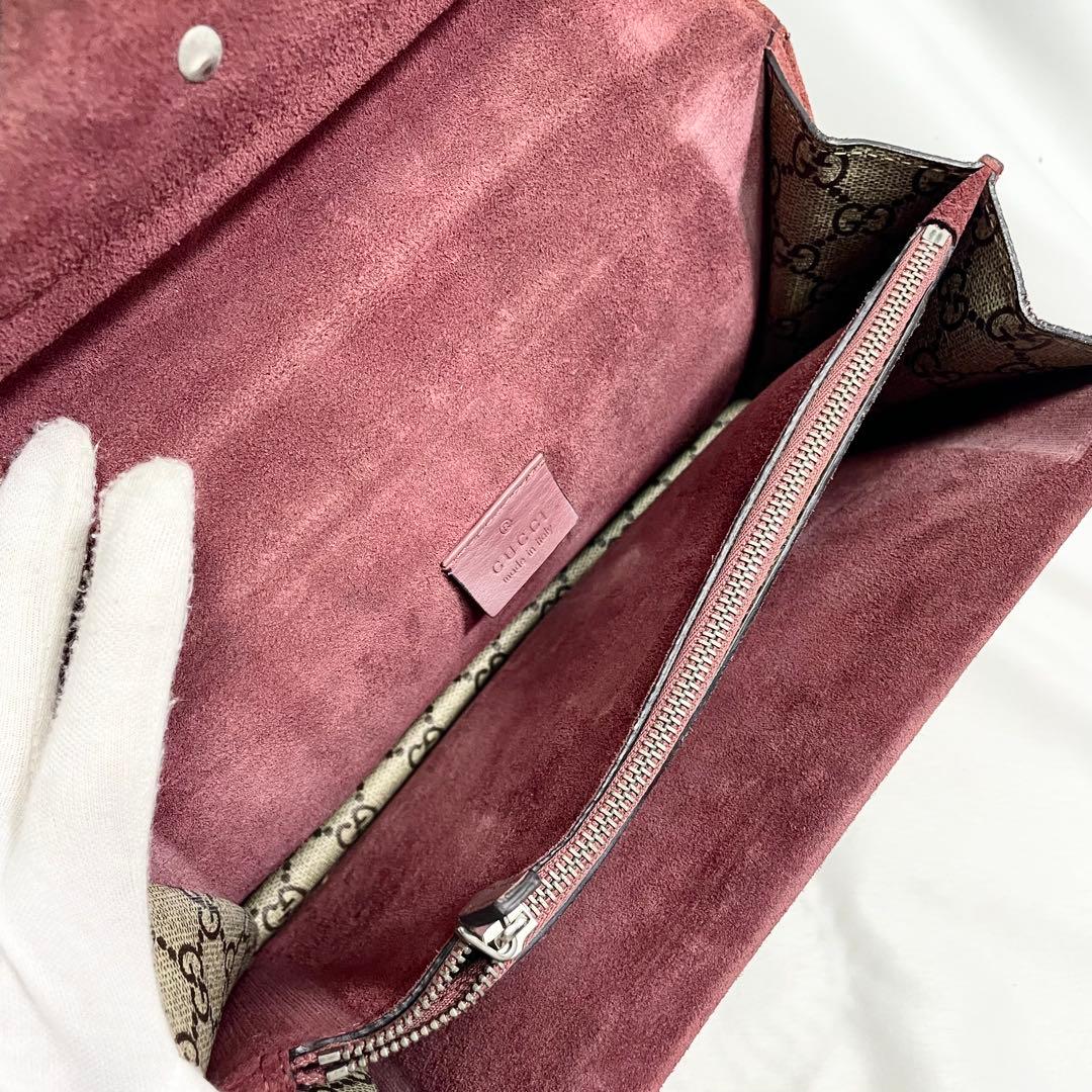 グッチ GG スプリーム ブルームス ディオニュソス ショルダー バッグ 金具