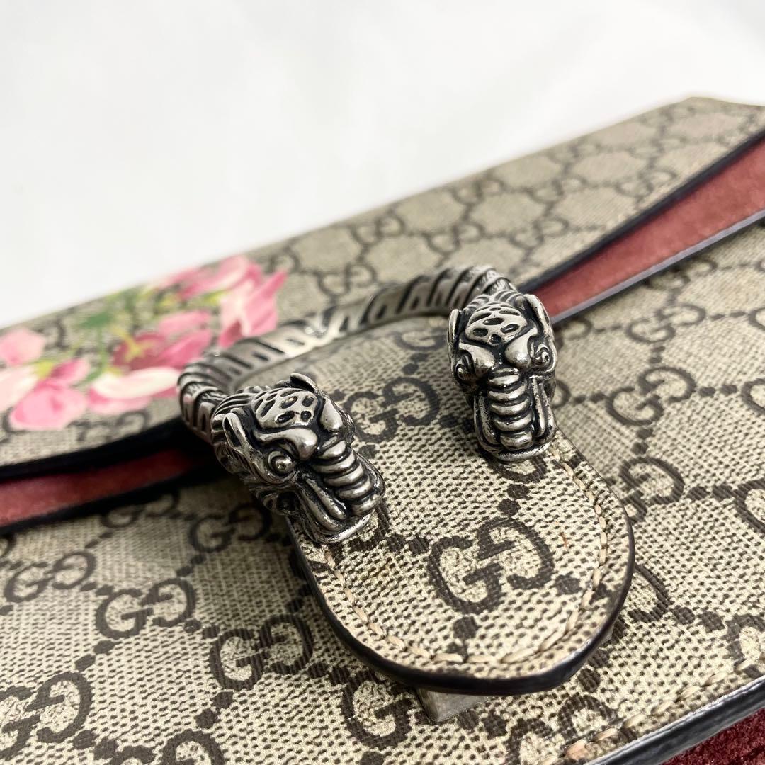 グッチ GG スプリーム ブルームス ディオニュソス ショルダー バッグ 金具