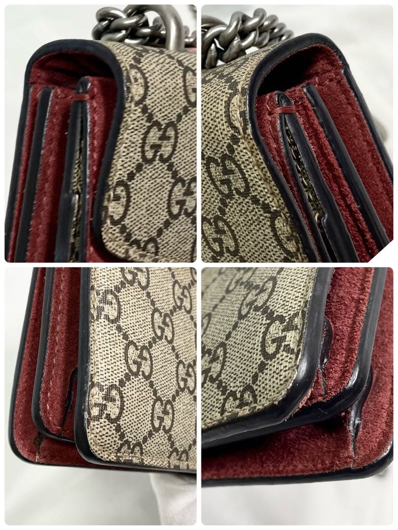 グッチ GG スプリーム ブルームス ディオニュソス ショルダー バッグ 金具