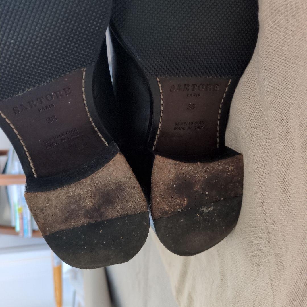 sartore　サルトル　ロングブーツ　乗馬ブーツ　38 24.5