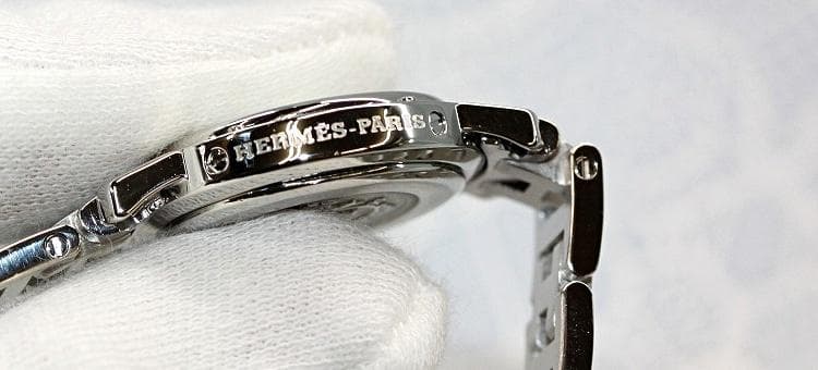 HERMES　CL4.210　WhiteDial　エルメス　クリッパー 040