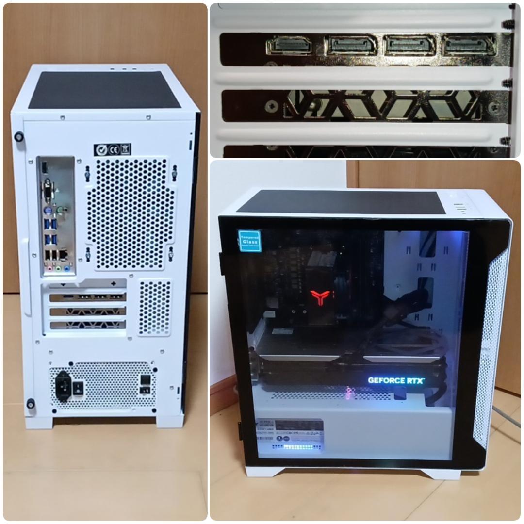 モンハンワイルズ推奨以上 極美品 ゲーミングPC Ryzen RTX4070Ti