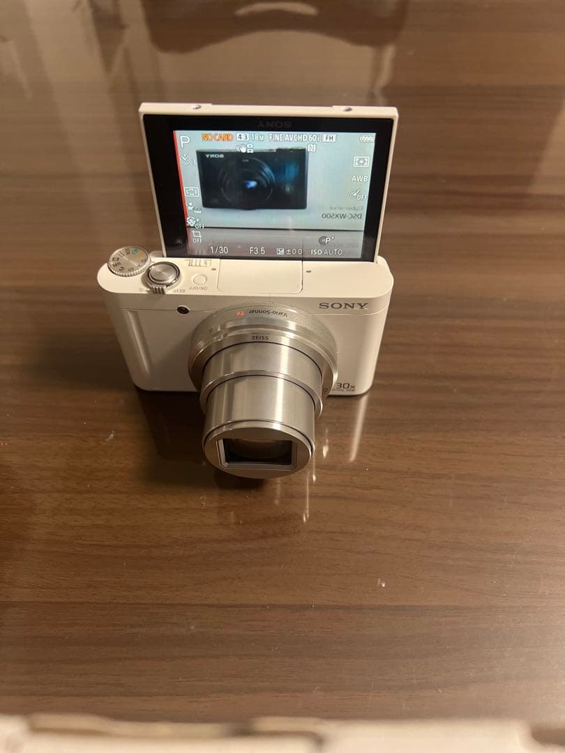 みSONY DSC-WX500 ホワイト Wi-Fi機能搭載