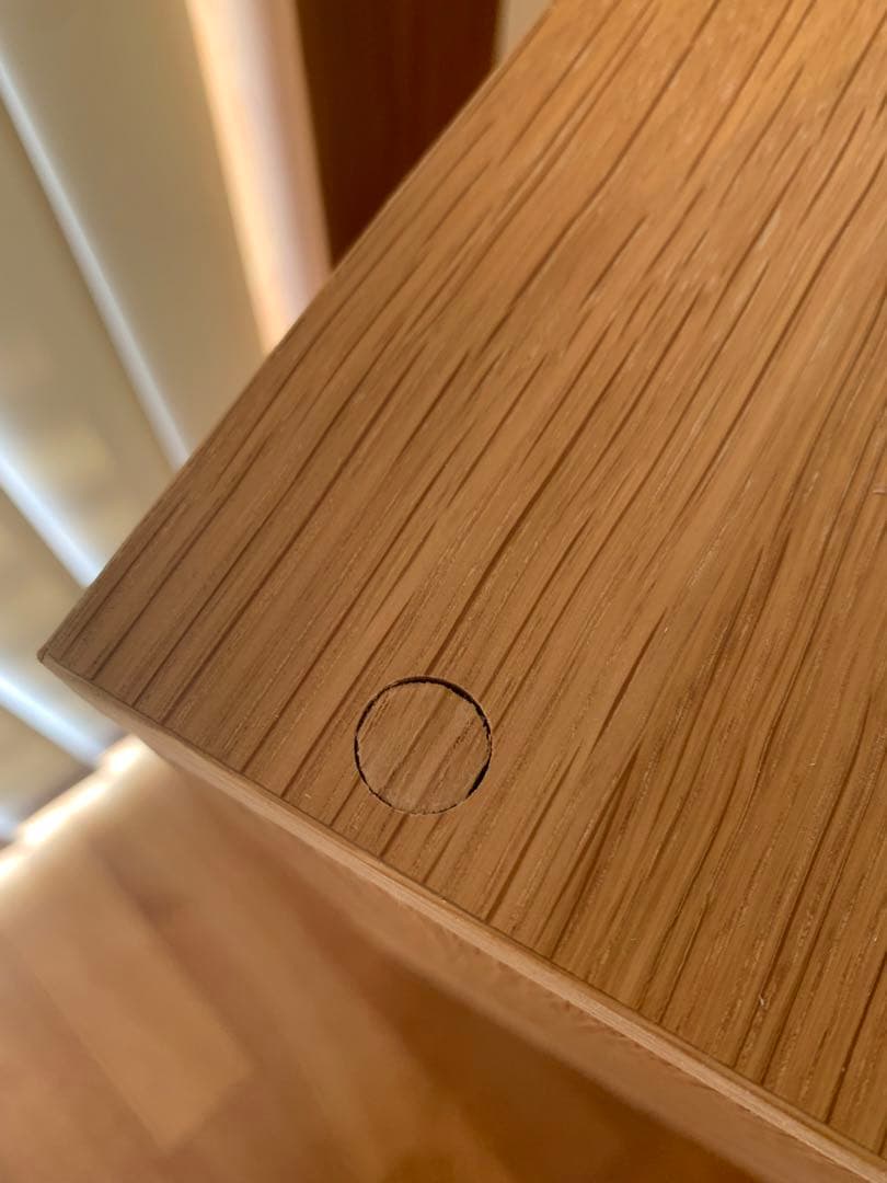 無印良品　スタッキングシェルフ　3段×2列　オーク材