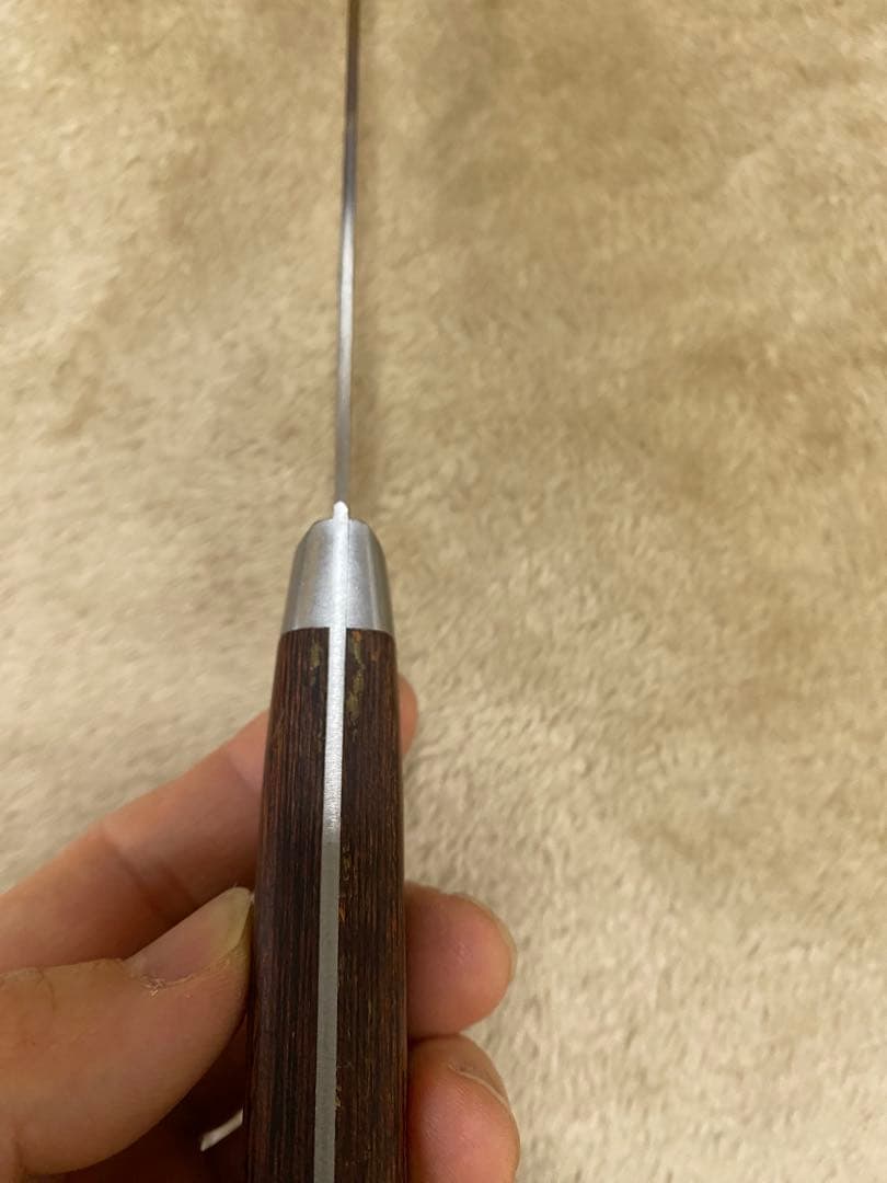 堺 孝行 AUS10 45層ダマスカス ペティーナイフ 300mm