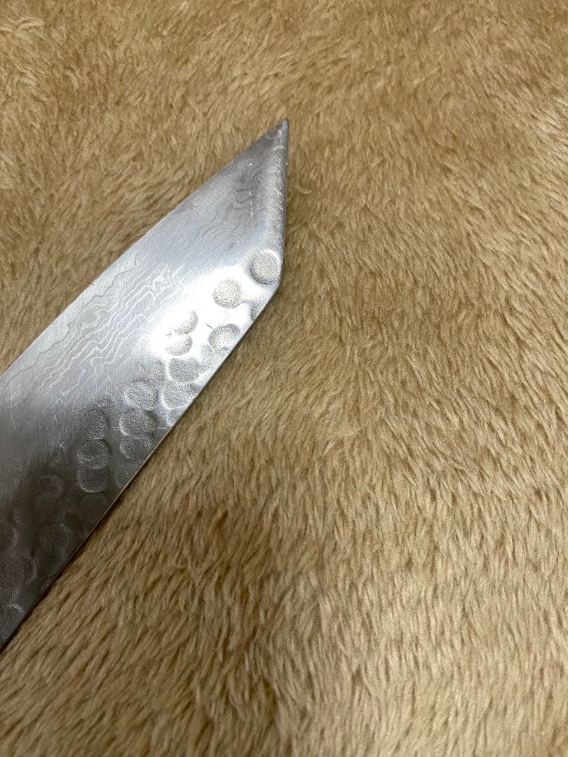 堺 孝行 AUS10 45層ダマスカス ペティーナイフ 300mm