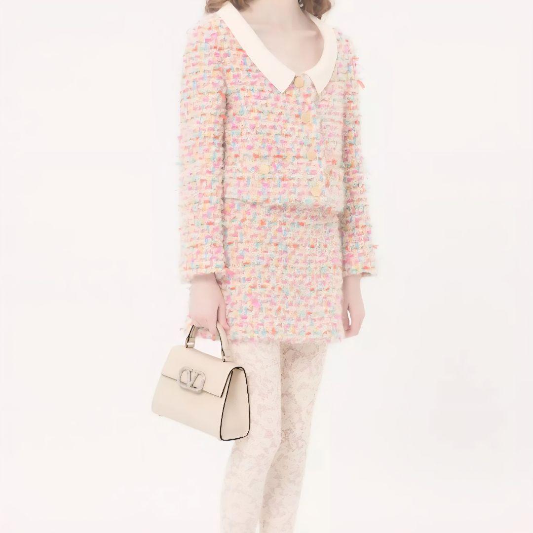 訳あり極美品【ヴァレンティノ】Vスリング　ジュエル　スモール　ハンドバッグ