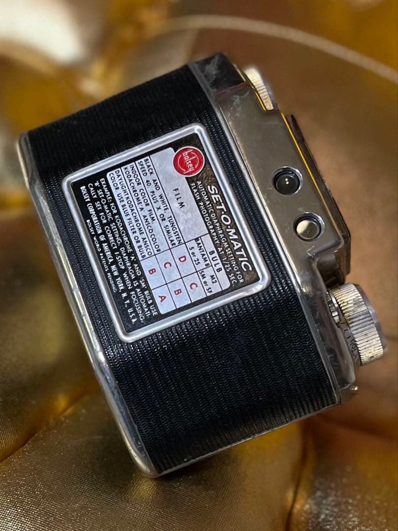 BOLSEY JUBILEE 45mm f2.8 革ケース付 並品