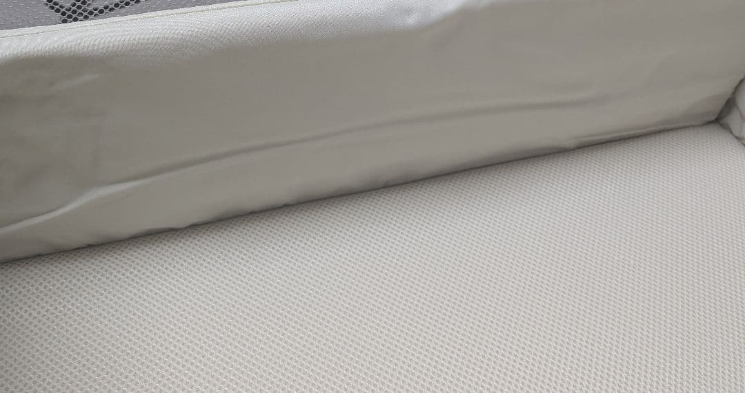 Aprica ココネルエアー ベビーベッド グレー 収納袋 説明書