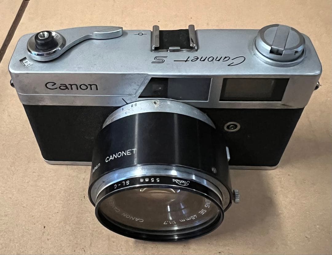 Canonet　QL17　CANON LENS SE　45mm　1:1.7