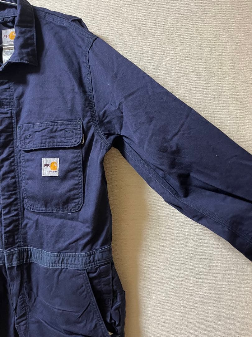 2012年 メキシコ製 Carhartt FR オールインワン つなぎ M〜L