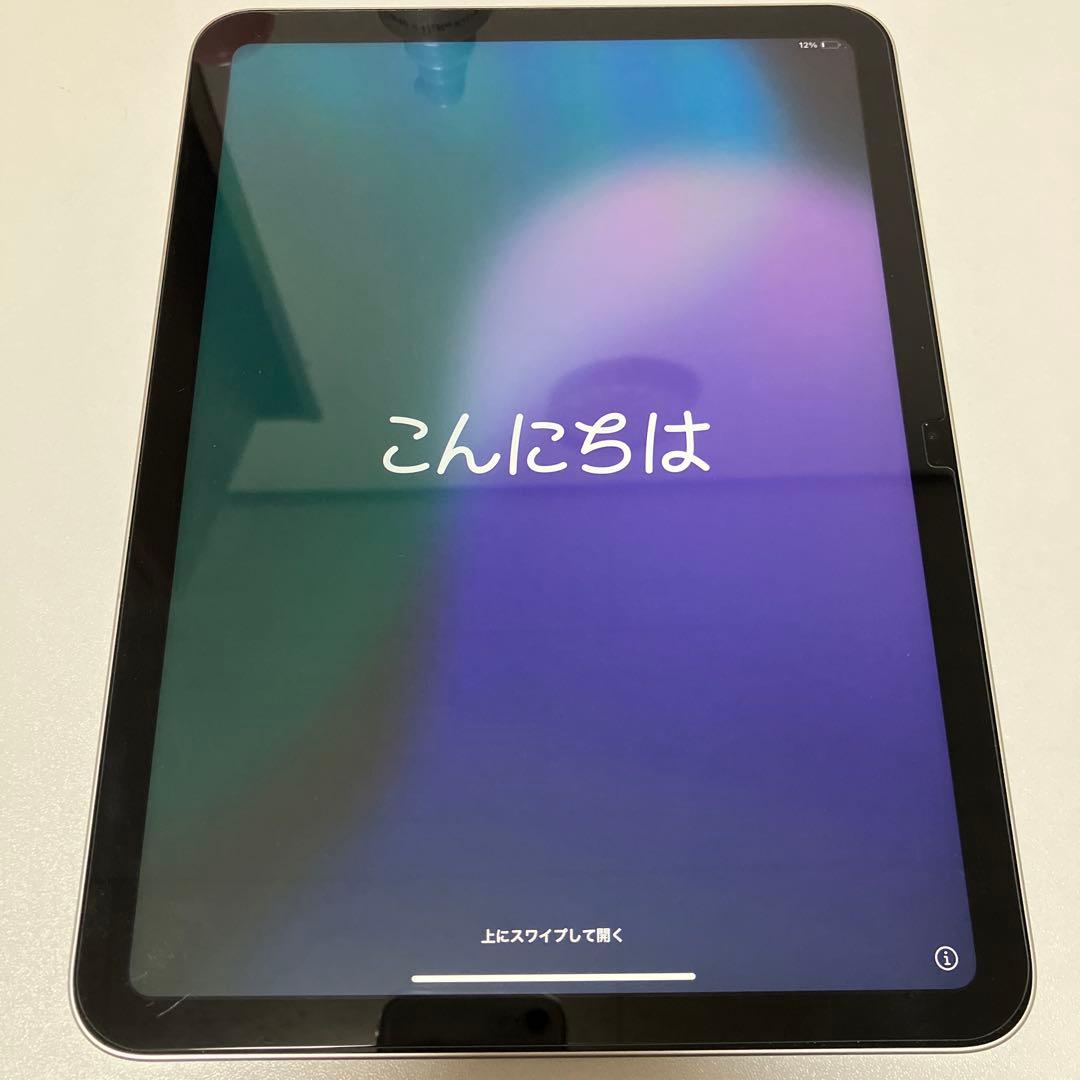 iPad 10世代 64GB ケーブル アダプター 付き 最大容量100 %